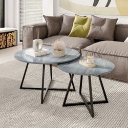 Coffee Table set of 2 Side Table Brand New in Box