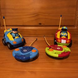 Prextex Remote Control Cars: Police & Race car 