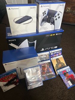 PS5 Pro Bundle OBO - PlayStation 5 Pro + Accessories + Games