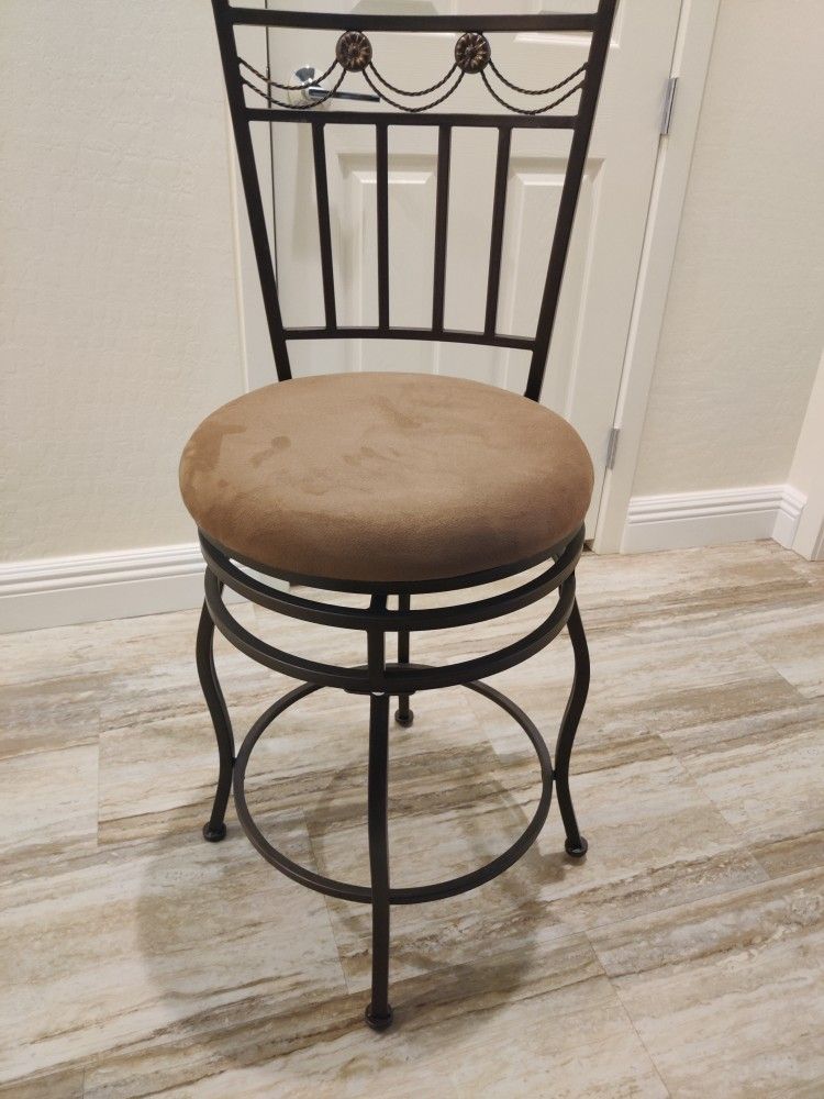 2, Swag Counter Stools 24 Inches To The Seat. $50 Per Stool