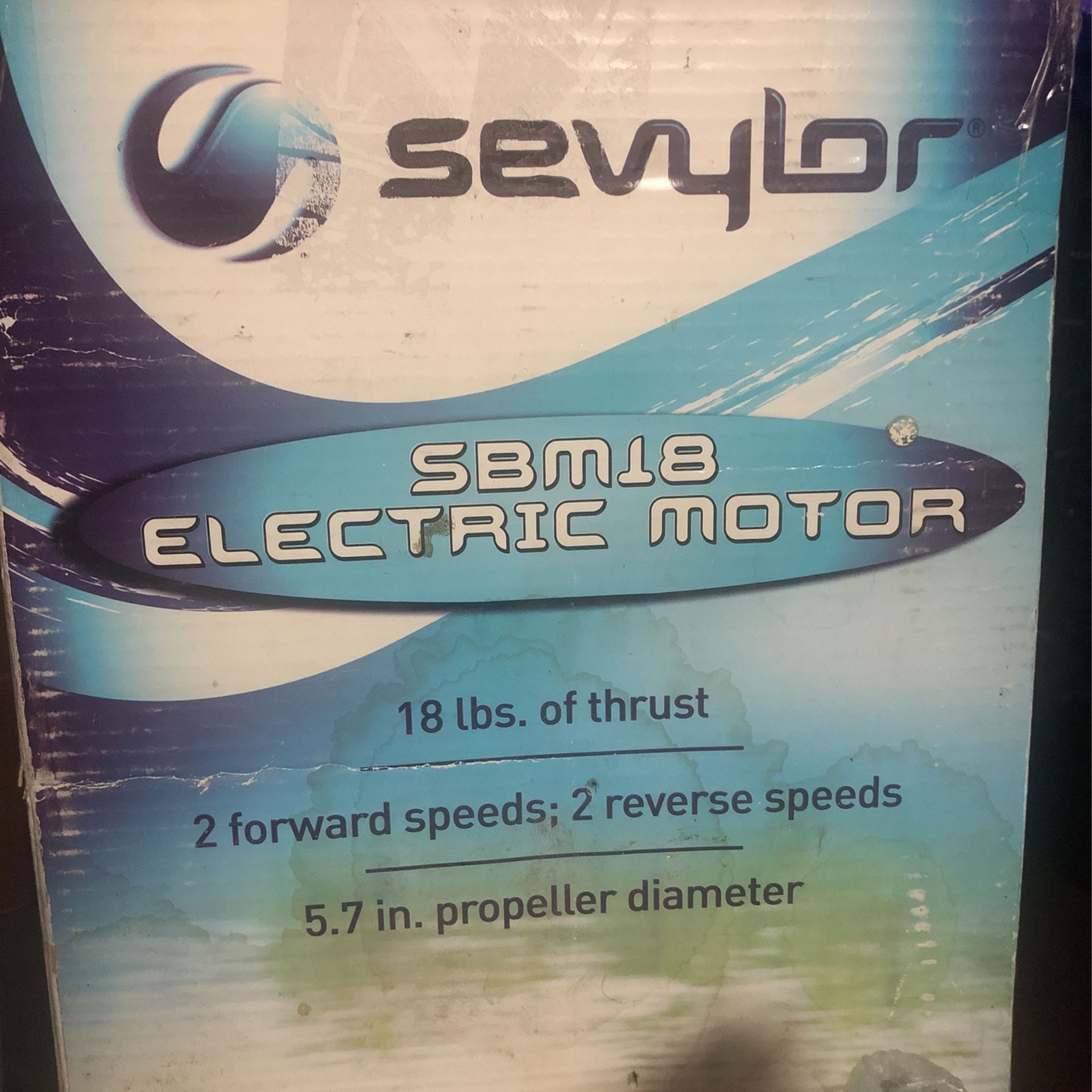 Sevylor Trolling Motor SBM18 new In Box