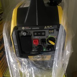 Champion Generator 2500 Watts Starting Like New $460 Firm