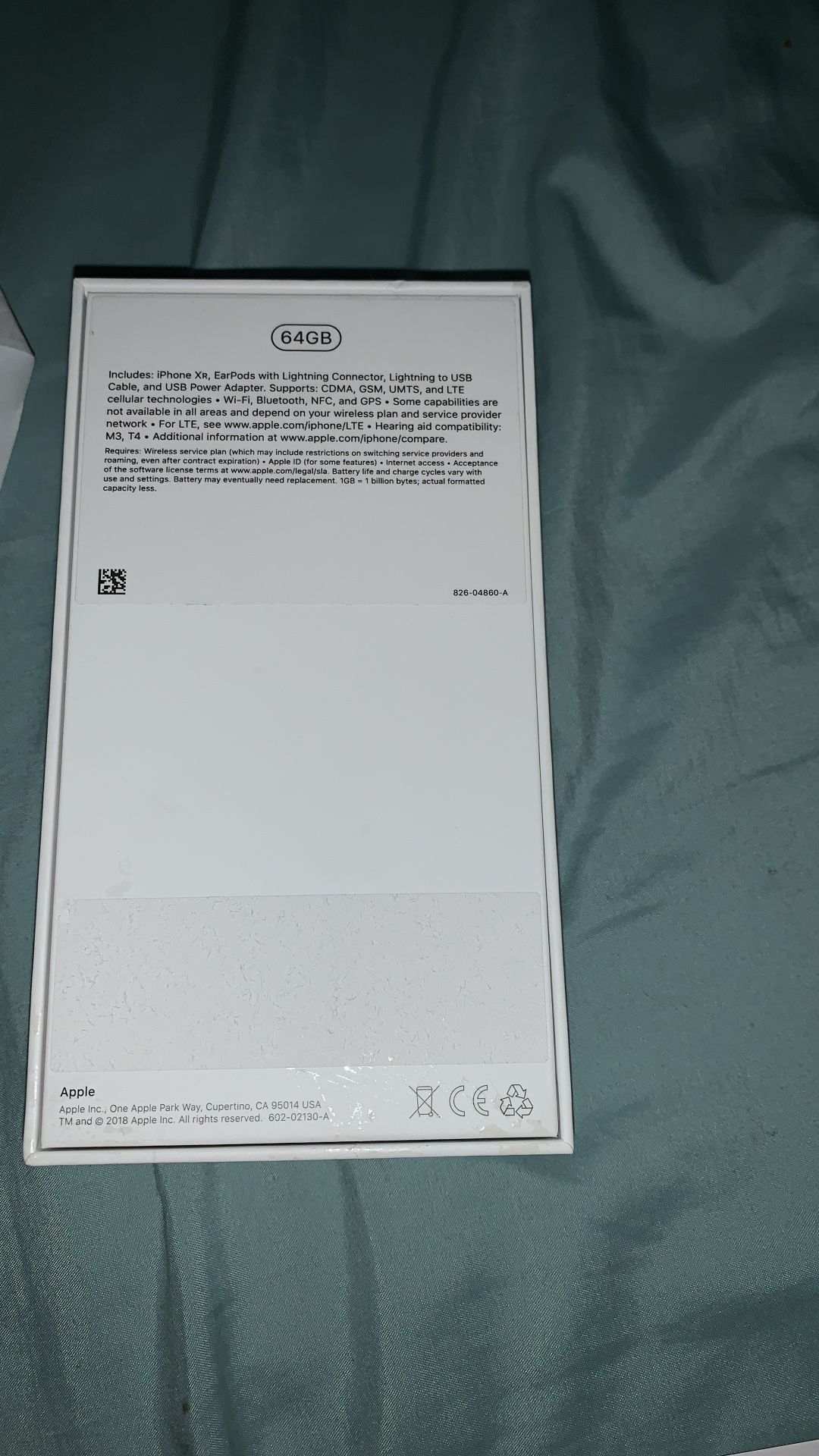 iPhone XR black