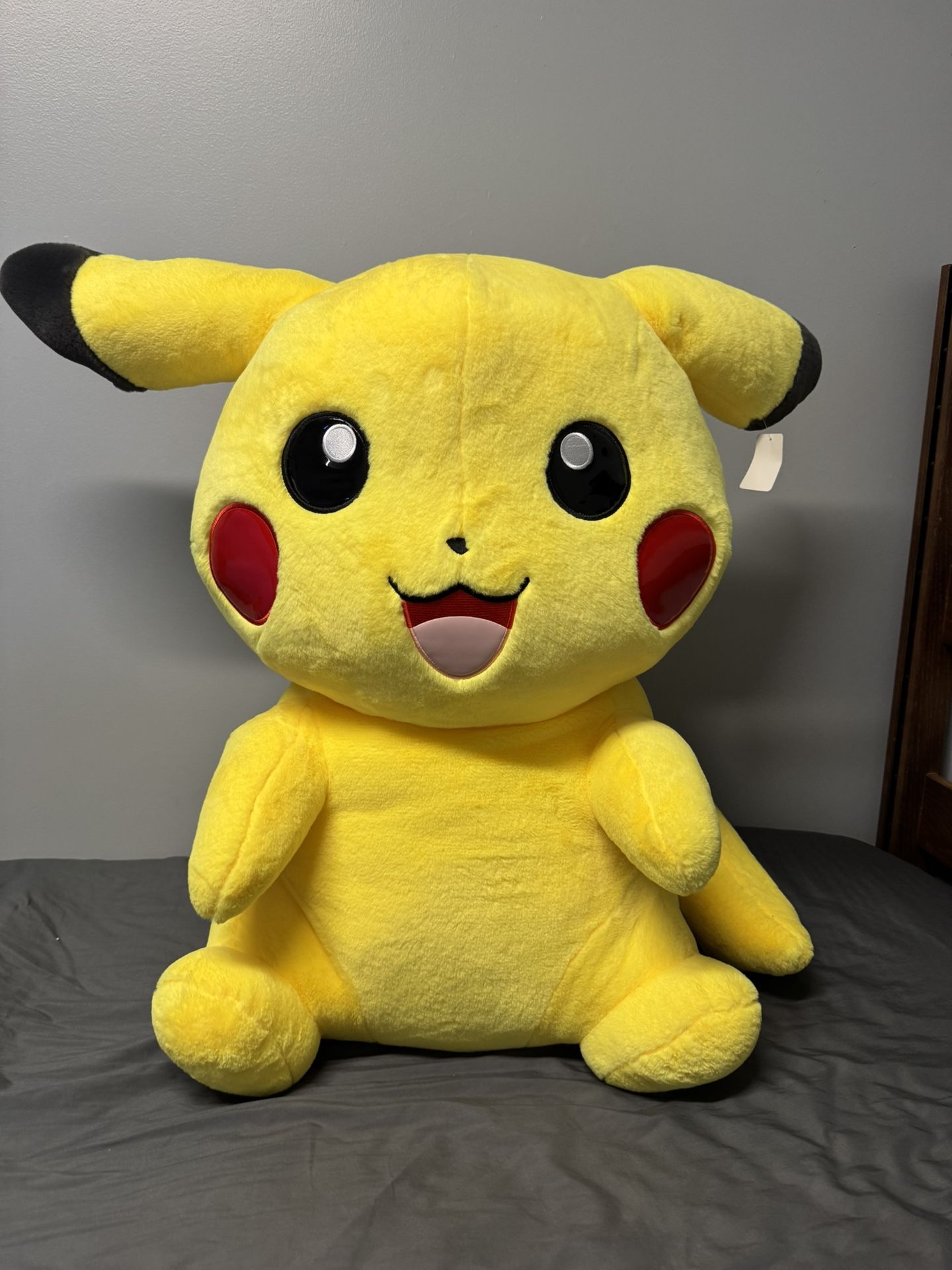 Life size giant Pikachu Pokemon plush TESO Exclusive