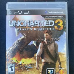 Uncharted 3 Drake’s Deception PS3 PlayStation 3