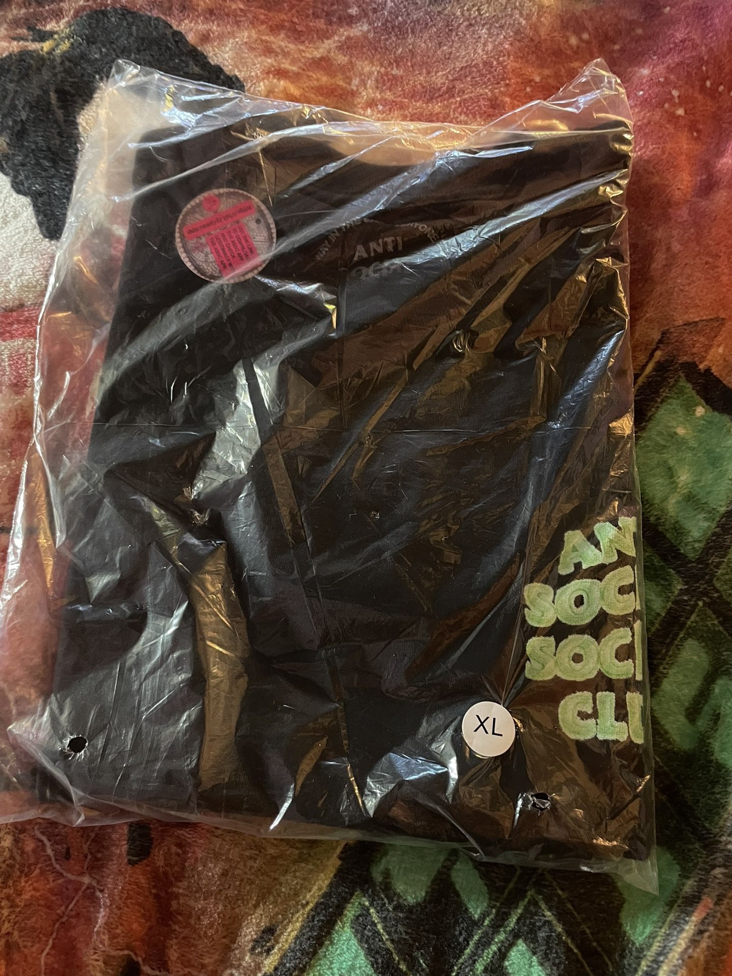 Anti Social Social Club Anthropomorphic Shirt Size XL