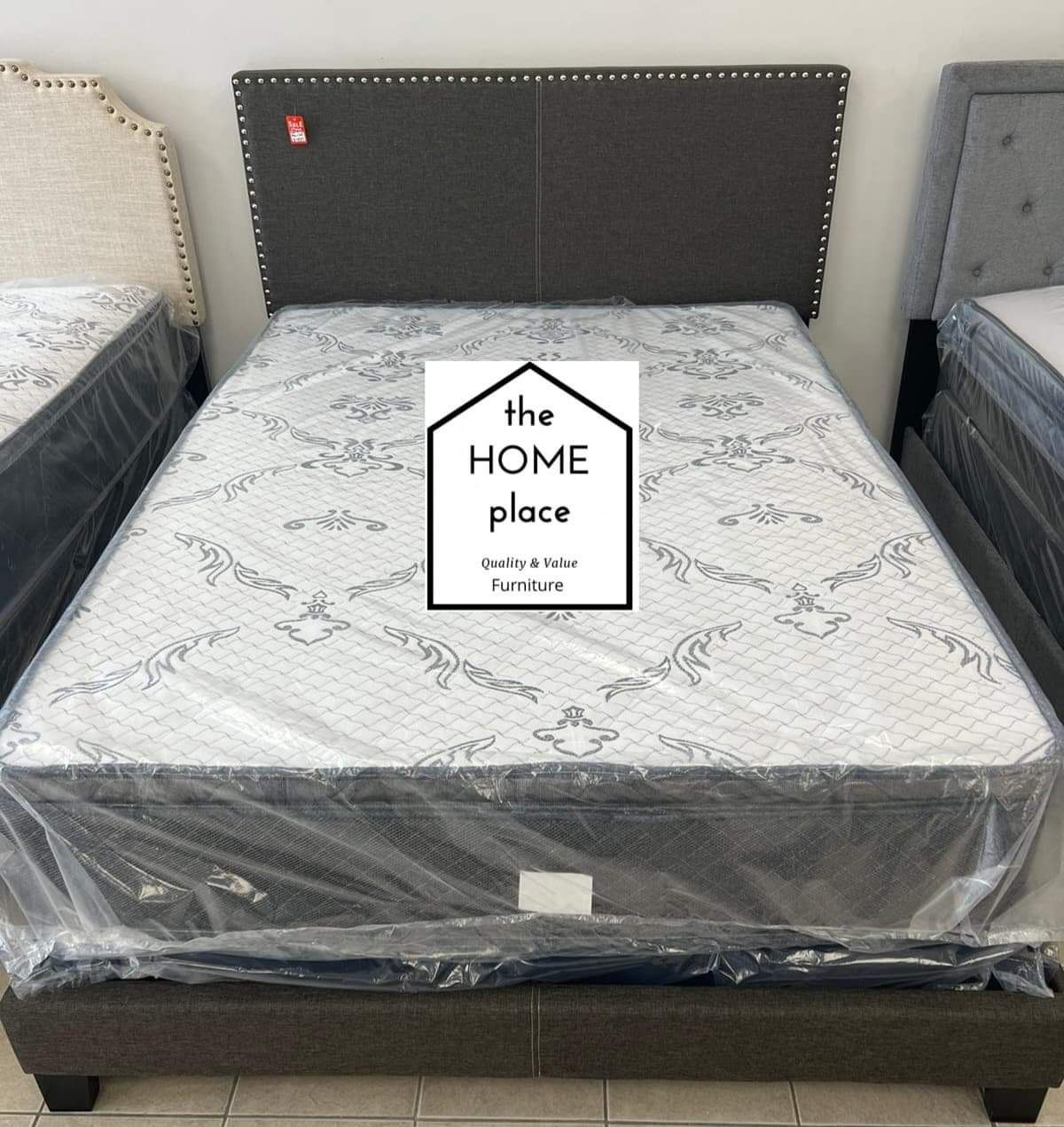 PACKAGE DEAL QUEEN Big Sale Brand New Queen Bed Frame WITH MATTRESS AND BOX SPRING In Stock NOW!!
