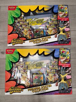 Pokemon Ascended Heroes Poster Premium Collection. (2 available left)