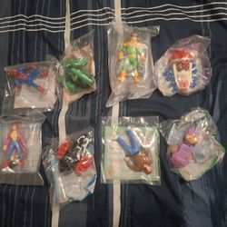 1990'S MCDONALD'S SPIDERMAN TOYS