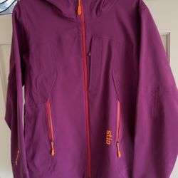 STIO Women’s Credential Ski Snowboard Jacket Shell Medium Violet Twilight 