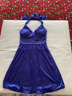 Purple Dress XS halter top