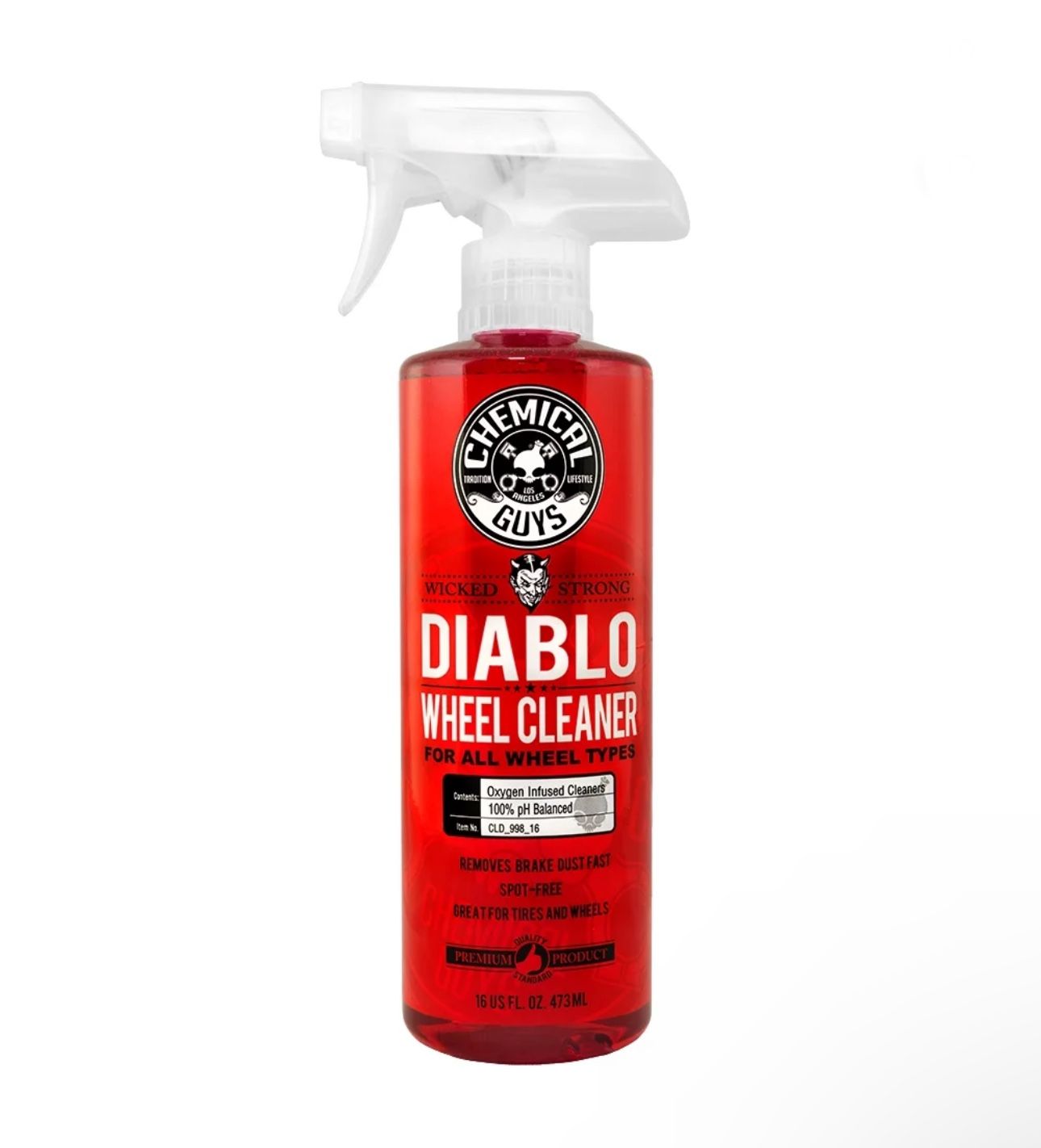 Chemical Guys Diablo Wheel & Rim Cleaner Spray, 16 fl oz