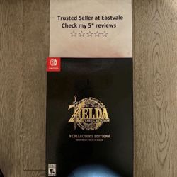 Legend of Zelda Tears of the Kingdom Collector's Edition Nintendo Switch  Brand new and factory sealed   It is compatible with switch 2 and can be upg