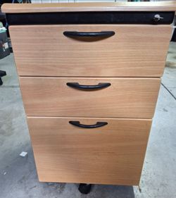 Used  Metal File Cabnet with Key Lock