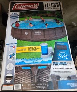Coleman 18Ft Round Pool