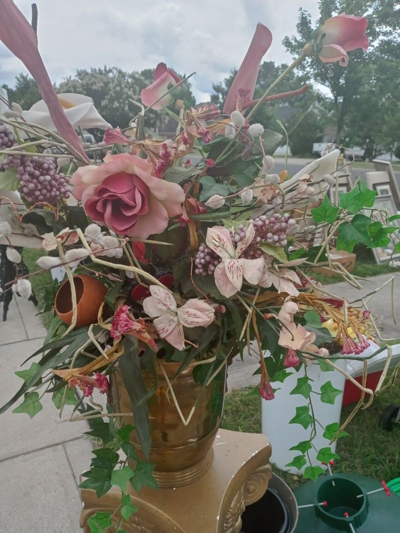 Silk Flower Arrangement. (Yes, Available Into 2023)