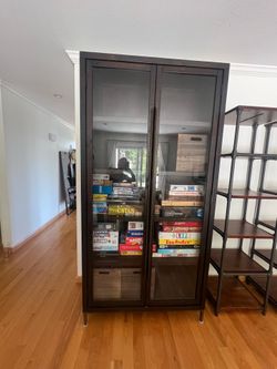 Restoration Hardware Display cabinet