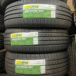 215/60/16 Tires Set New 