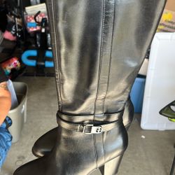 Gianni Bernini Black Rozario Boots 