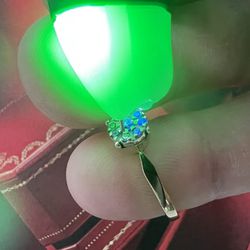 14K Solid Gold Diamonds 💎 Wedding Ring Size 7