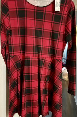 Plaid Print Girls Brand NWT