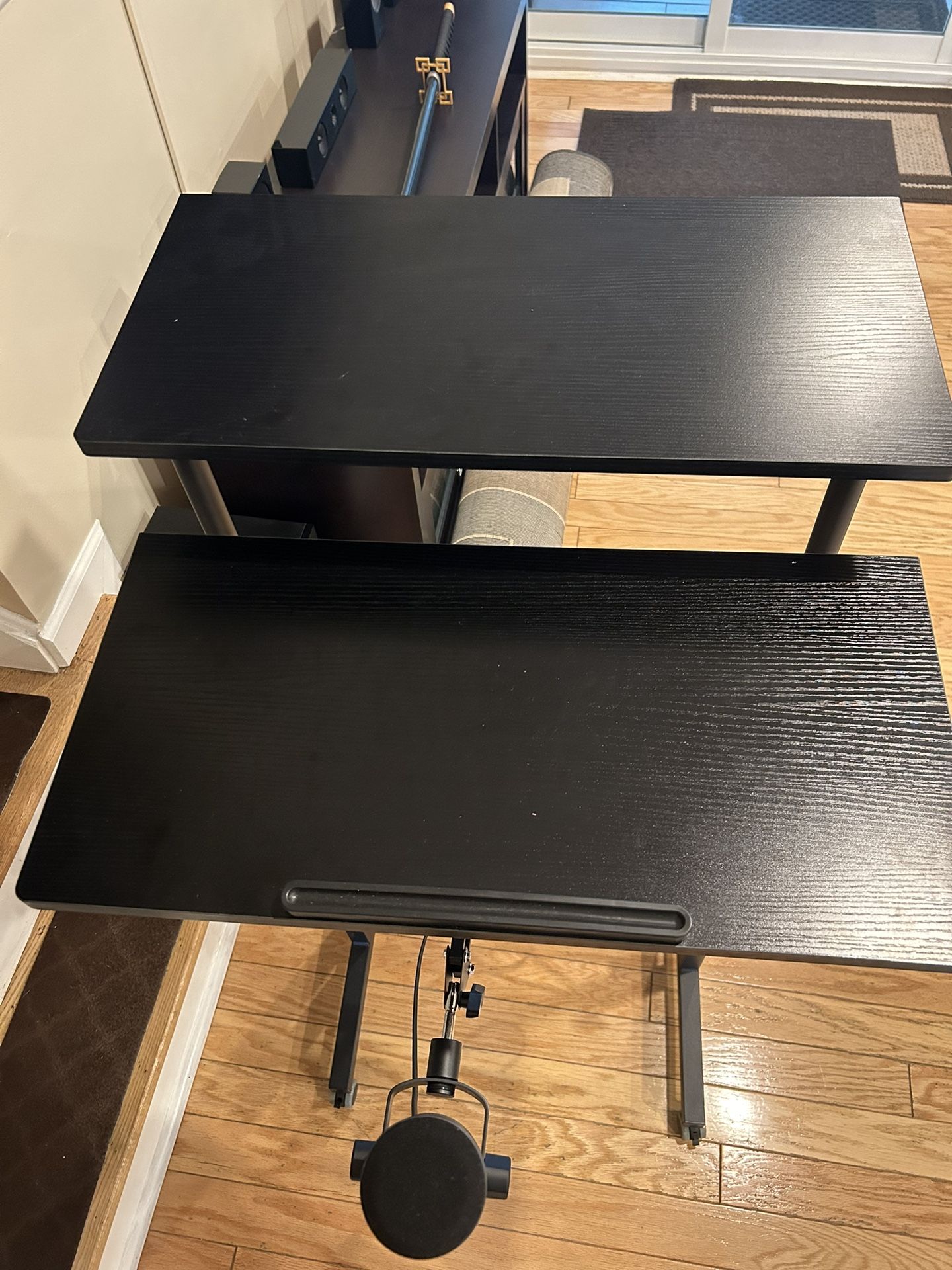 Two Tier Mobile Standing Desk