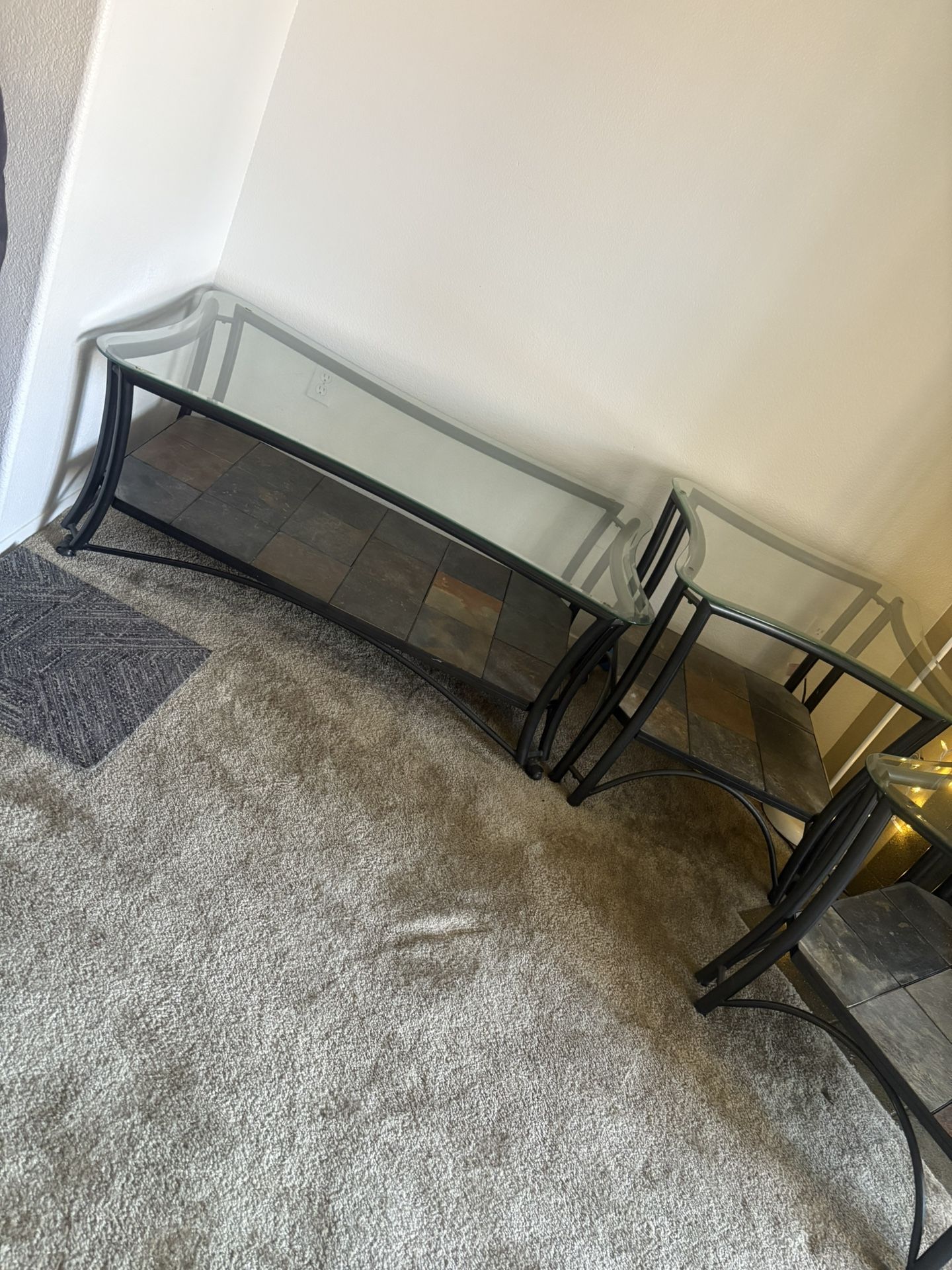 Coffee Table And End Tables