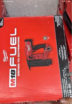 Milwaukee m18 brad nailer tool only