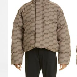 balenciaga brown puffer jacket Unisex