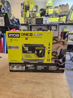 Ryobi 18v mid size spot cleaner