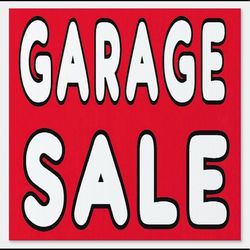 GARAGE SALE TODAY
