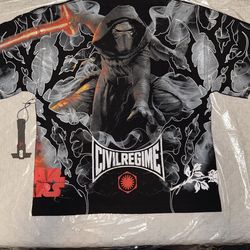 New Civil Regime x Star Wars Kylo Ren Shirt - Size S