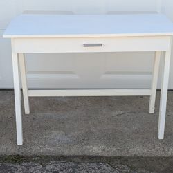 IKEA wood desk 