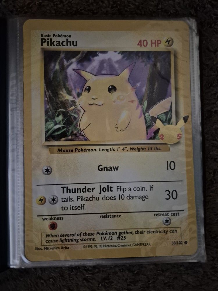 Jumbo Pokemon Card Binder