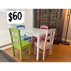 Kids Table and Chairs
