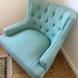 Accent Chair, Teal