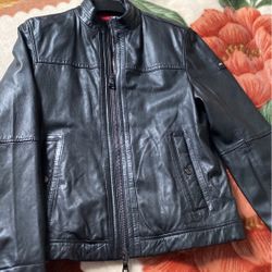 Tommy Hilfiger   Leather Men’s  Jacket 