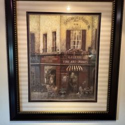 Large Print With Frame