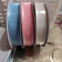 Organza Ribbon With Satin Edges 