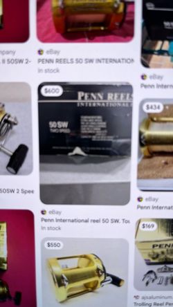 Penn International II 50SW 2-Speed Lever Drag Trolling Reel
