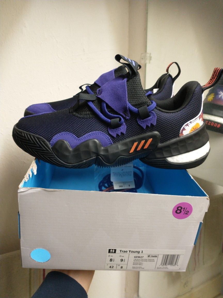 New Adidas Trae Young 1 Men Size 8.5