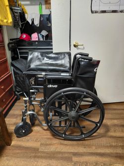 Extra wide Manuel  wheel chair