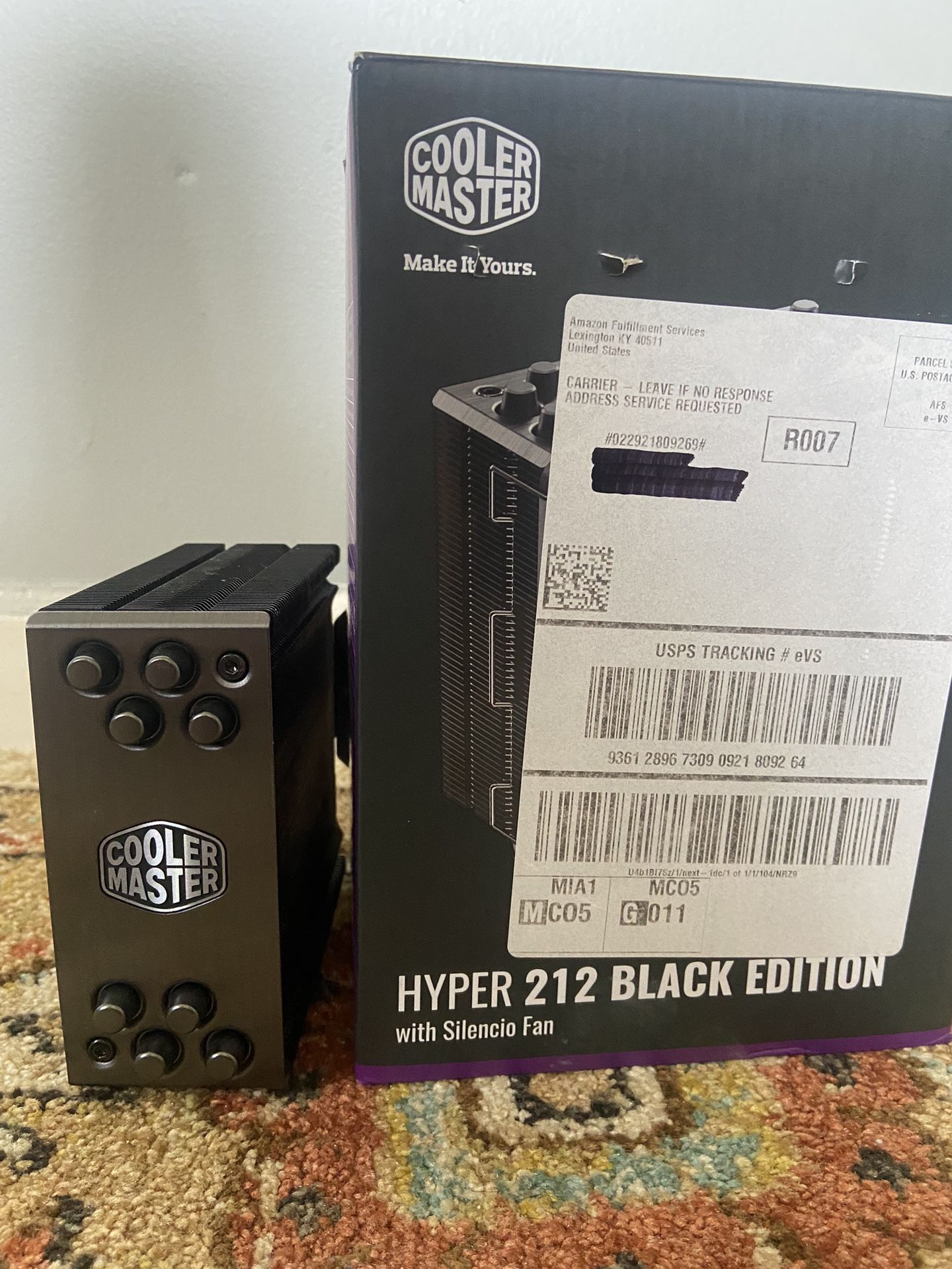 Cooler Master Hyper 212 Black Edition Air Cooler