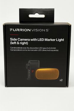 Furrion Vision S RV Side Cameras w/ Amber Marker Lights L&R FCE48TASH Set New
