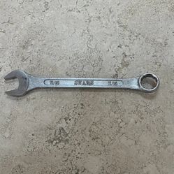 Sears 11/16 Combination Wrench Forged BF Japan 