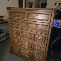 Mid Century Drexel Esperanto Highboy Dresser