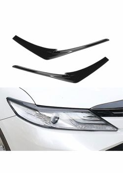 Toyota Camry 2018–2024 Headlight Eyebrow Trim – Pair