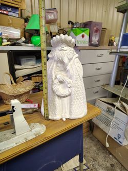 Renaissance Style Ceramic Santa Claus