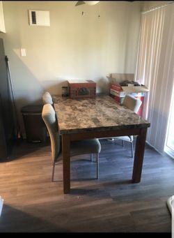 Granite dining room table (real granite)