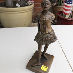 Ballerina Resin Statue, Edgar Degas’s Style 
